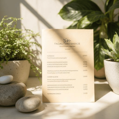 Bảng giá chi tiết các gói chăm sóc da mặt tại spa phân theo 3 phân khúc