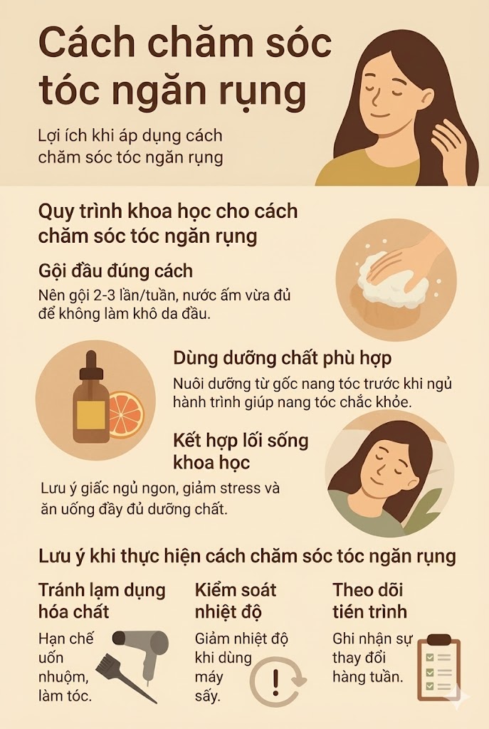 Quy trình chăm sóc tóc