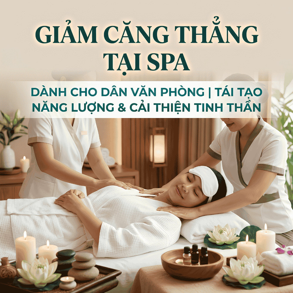 Lý do 1: Giảm căng thẳng và tái tạo năng lượng hiệu quả