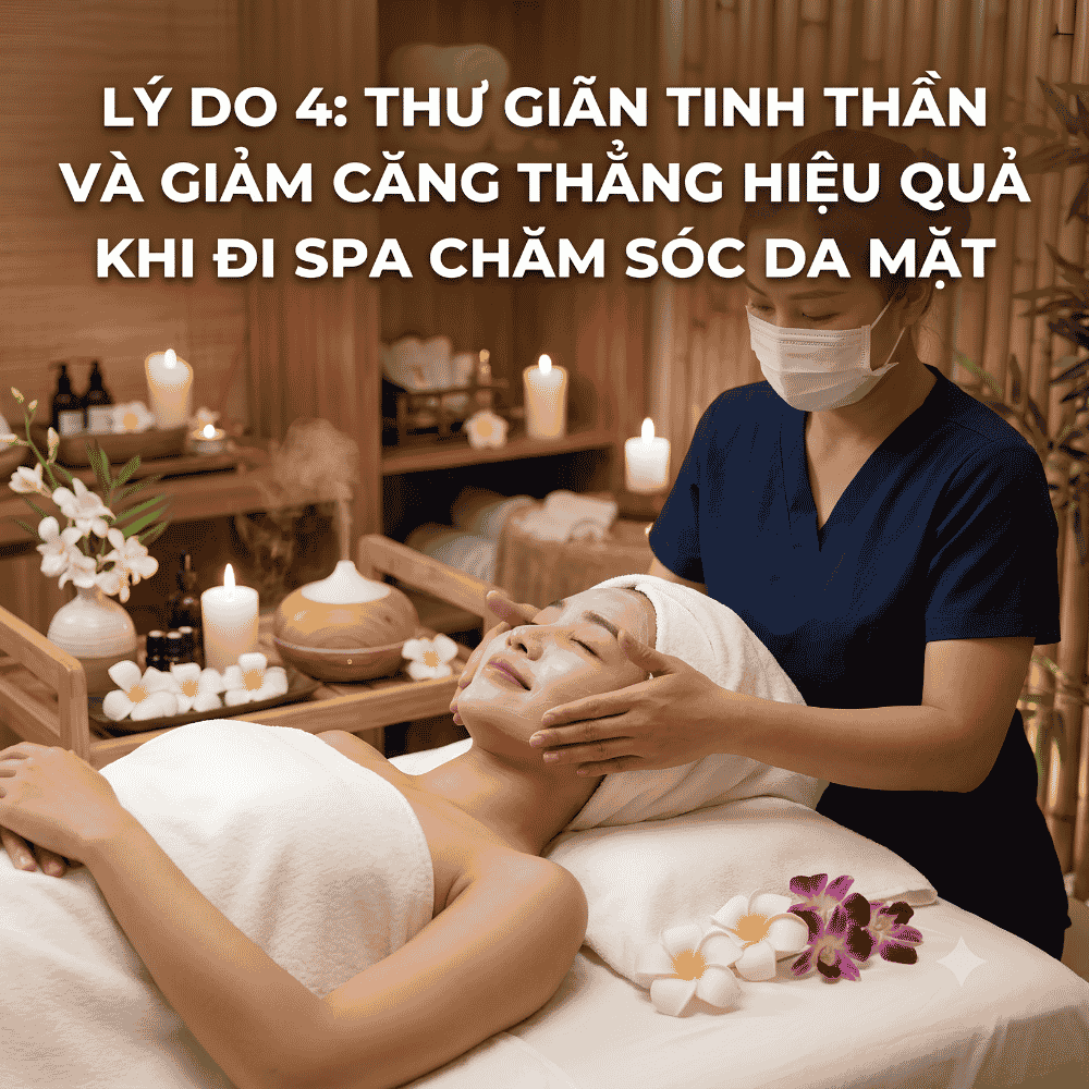 Lý do 4: Thư giãn tinh thần và giảm căng thẳng hiệu quả
