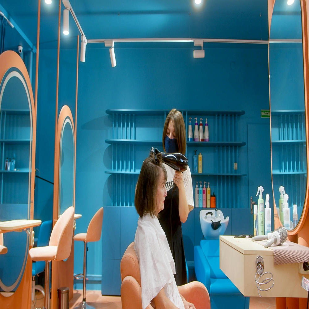 Spa tóc sấy nhẹ bồng bềnh tự nhiên
