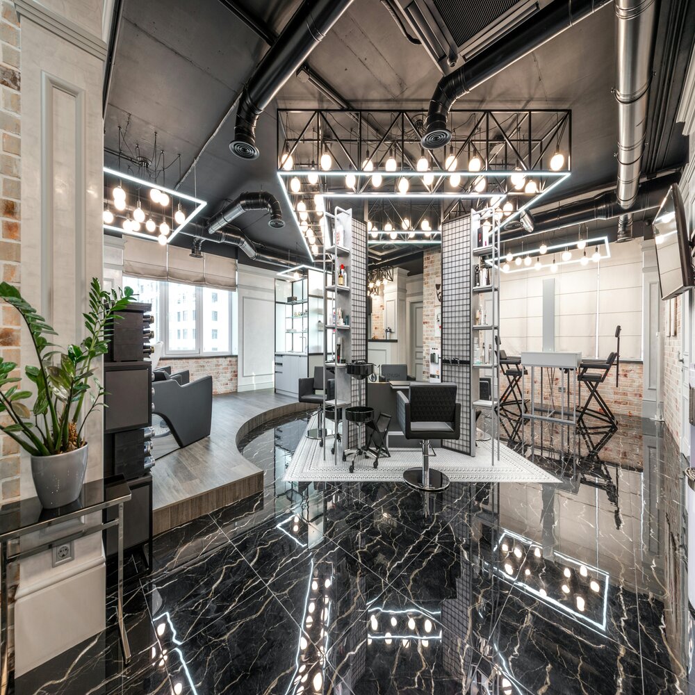 Thiết kế không gian sang trọng cho salon mới mở