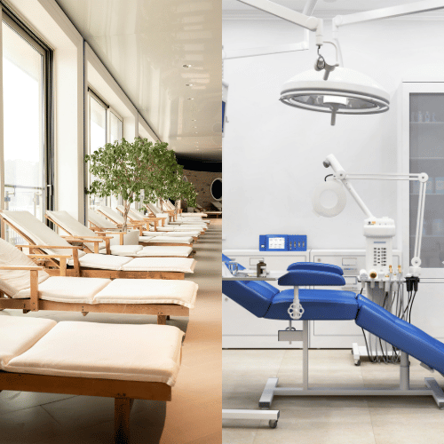 Phân biệt rõ ràng giữa spa thư giãn và thẩm mỹ viện y khoa